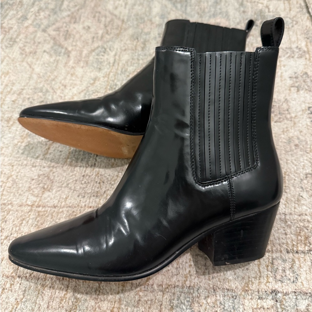 J.Crew Piper Ankle Boots - black size 7